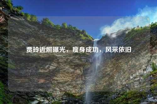 贾玲近照曝光，瘦身成功，风采依旧